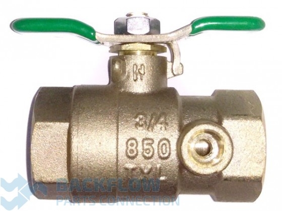 3/4" Inlet Ball Valve