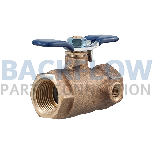 Febco Backflow Prevention #1 shut-off tapped for 1 1/4" Lead Free
