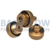 Conbraco & Apollo Backflow Set of 3 - 1/4" x 1/4" Quick Test Fittings