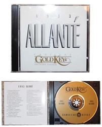 CD - Cadillac GOLD KEY CD 1993