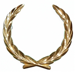 Emblem - Grill - Wreath - Gold