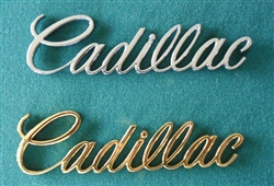 Emblem - Taillight - Cadillac Script