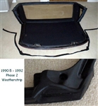 Hardtop Weatherstripping 90.5-92 - Reproduction