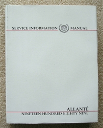 Service Manual 1989 - Used