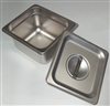 4" Firing Pan with Lid - Stainless Steel