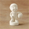 Bisque Basketball Player (Unpainted, ready for glaze)
