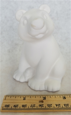 Bisque Bear (Unpainted, ready for glaze)