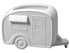 Bisque Vintage Camper Container (Unpainted, ready for glaze)