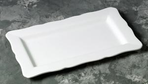 Bisque Medium Provence Serving Platter (Unpainted, ready for glaze)