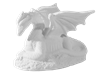 Bisque Dragon (Unpainted, ready for glaze)