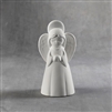 Bisque Angel Figurine (Unpainted, ready for glaze)