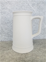 Bisque Stein (Unpainted, ready for glaze)