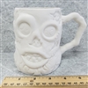 Bisque Zombie Mug (Unpainted, ready for glaze)