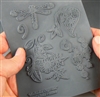 Christi Friesen Mechanical Organical Texture Stamp Sheet