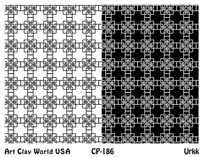 Urkk Low Relief Texture Plate 5.5" x 4.25"