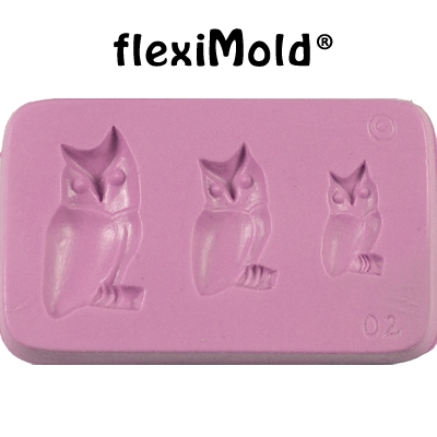 Side Profile Owl flexiMold&reg