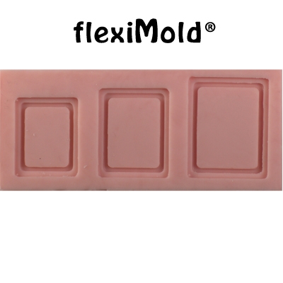 Sharp Corner Rectangle Frame flexiMold&reg