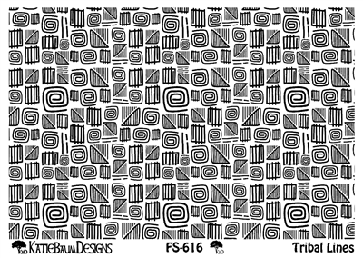 flexiStamp Tribal Lines