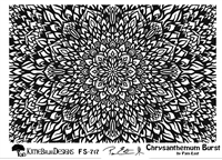 Chrysanthemum Burst by Pam East
