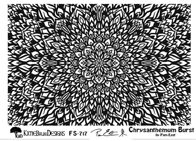 Chrysanthemum Burst by Pam East