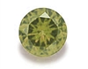 Peridot Green Round Cut CZ - 5pc. 4mm