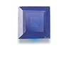 Dark Blue Square Cut CZ - 5 pc. 3mm