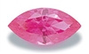 Pink Marquis Cut CZ- 5pcs. 6x3mm