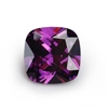 Purple 12mm Cushion CZ (1pc.)