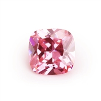 Pink 12mm Cushion CZ (1pc.)