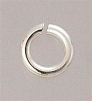 Sterling Silver Round Jump Ring - X-Large (10pc)