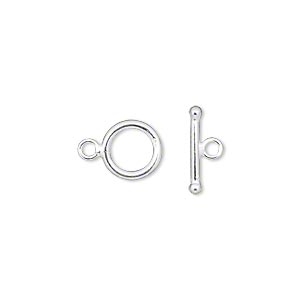 Sterling Silver Toggle Clasp (1pc)