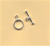 Sterling Silver Toggle Clasp (1pc)