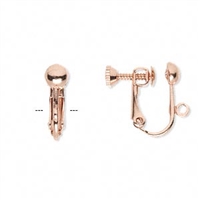 Copper Plated Earclip - 5 pairs