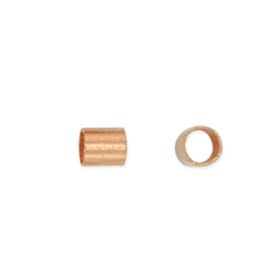 Copper Plated Crimp Tubes 1.8mm 58pc