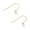 Gold Plated Ball Earwires 5pr
