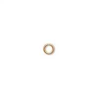 Gold Plated 5mm 18 gauge Jump Rings 50pc