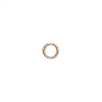 Gold Plated 5mm ID 18 gauge Jump Rings 100pc