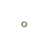 Gold Plated 5mm 18 gauge Jump Rings 50pc