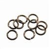 Gunmetal 6mmID 18gg Jump Ring 50pc