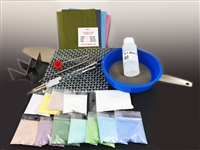 Deluxe Enameling on Metal Clay Kit