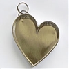 LP-046 LP Leaning Heart silver plated bezel