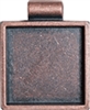 LP Square Bezel - Antique Copper Color