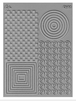 Op Art Texture Stamp