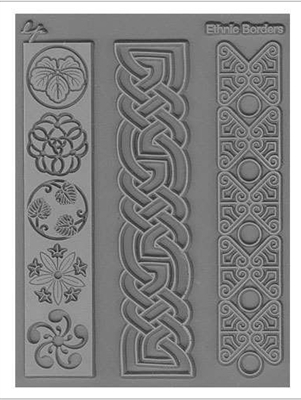 Ethnic Borders Texture Stamp