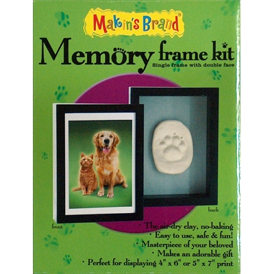 Makin's Memory Frame Kit - Pet Single Frame with Double Face