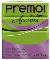 Premo Sculpey Accents - Bright Green Pearl