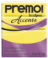 Premo Sculpey Flourescent Yellow