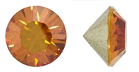Swarovski Crystal Copper Chaton (4mm, round cut) - 24pc