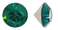 Swarovski Emerald Chaton (Round cut) - 24pc 4mm