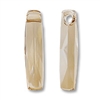 Swarovski 20mm Faceted Column - Crystal Gold, 2pc.